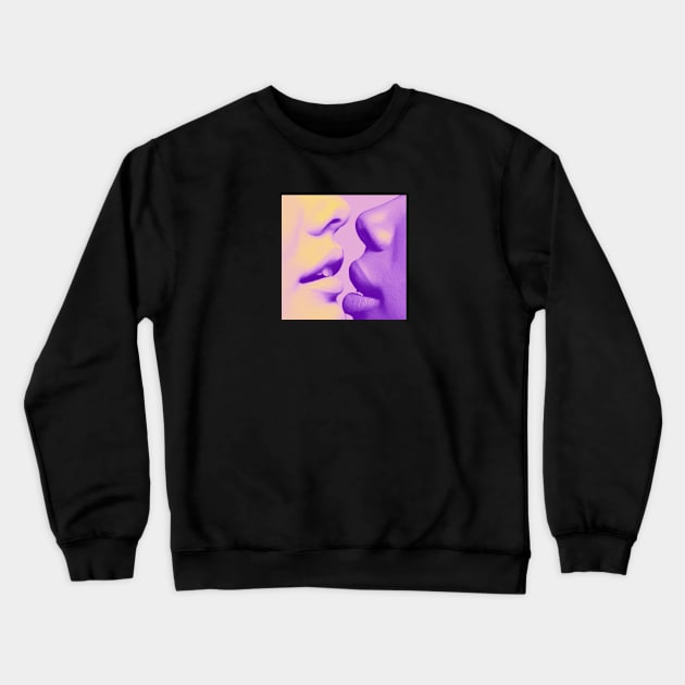 KISSY KISS LAVENDE Crewneck Sweatshirt by CharlieCreator